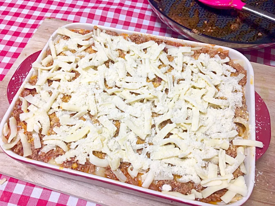 Lasagna ready to bake for 30mins dinner for tonight|Babyluv Cabrera Ocampoさん