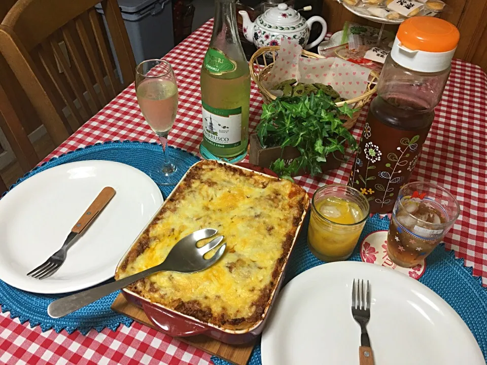 Dinner is serve lasagna|Babyluv Cabrera Ocampoさん