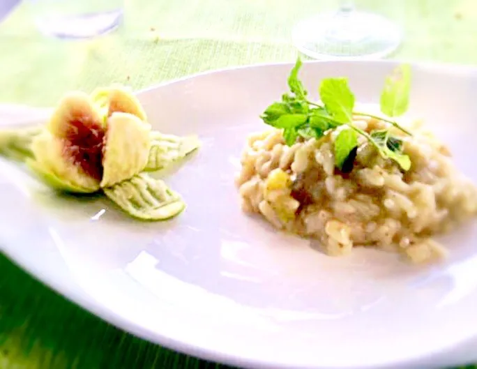 Risotto, Gorgonzola Cheese and Figs|laura giardinaさん