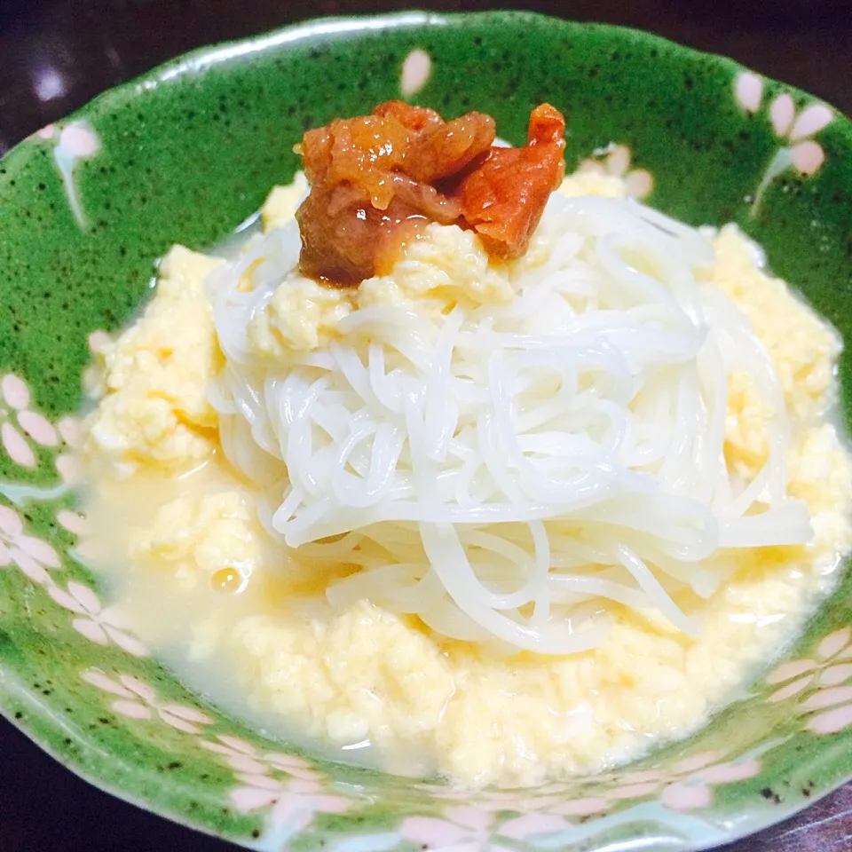 残った麺でアレンジ素麺|あやはさん