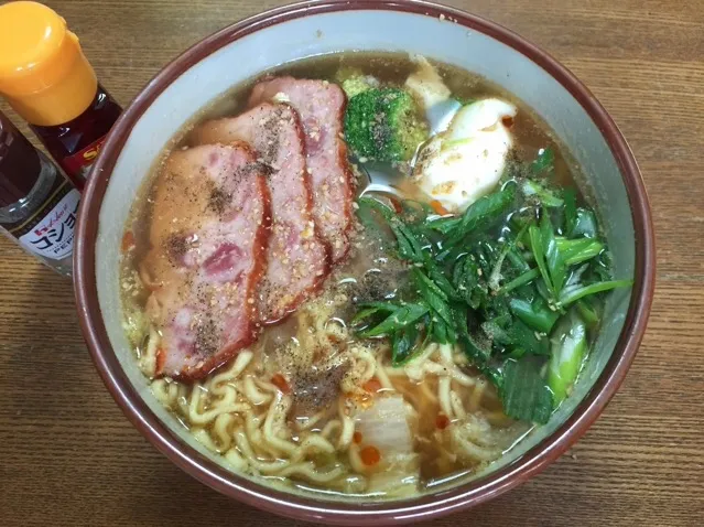 マルちゃん正麺🍜、味噌味❗️꒰#'ω`#꒱੭✨|サソリさん