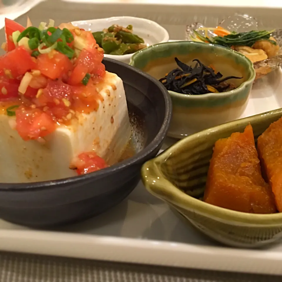 あいさんの料理 さっぱりトマトダレがけ冷ややっこ|ケイさん