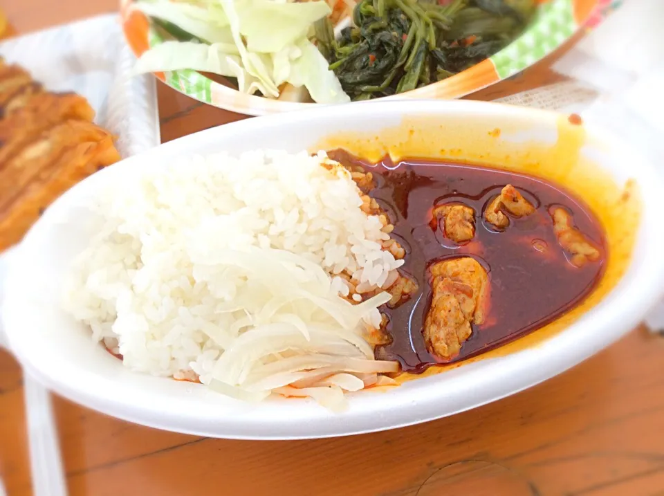 激辛グルメ祭り  横浜ボンベイ  薬膳ボンベイカレー|Takeshi  Nagakiさん