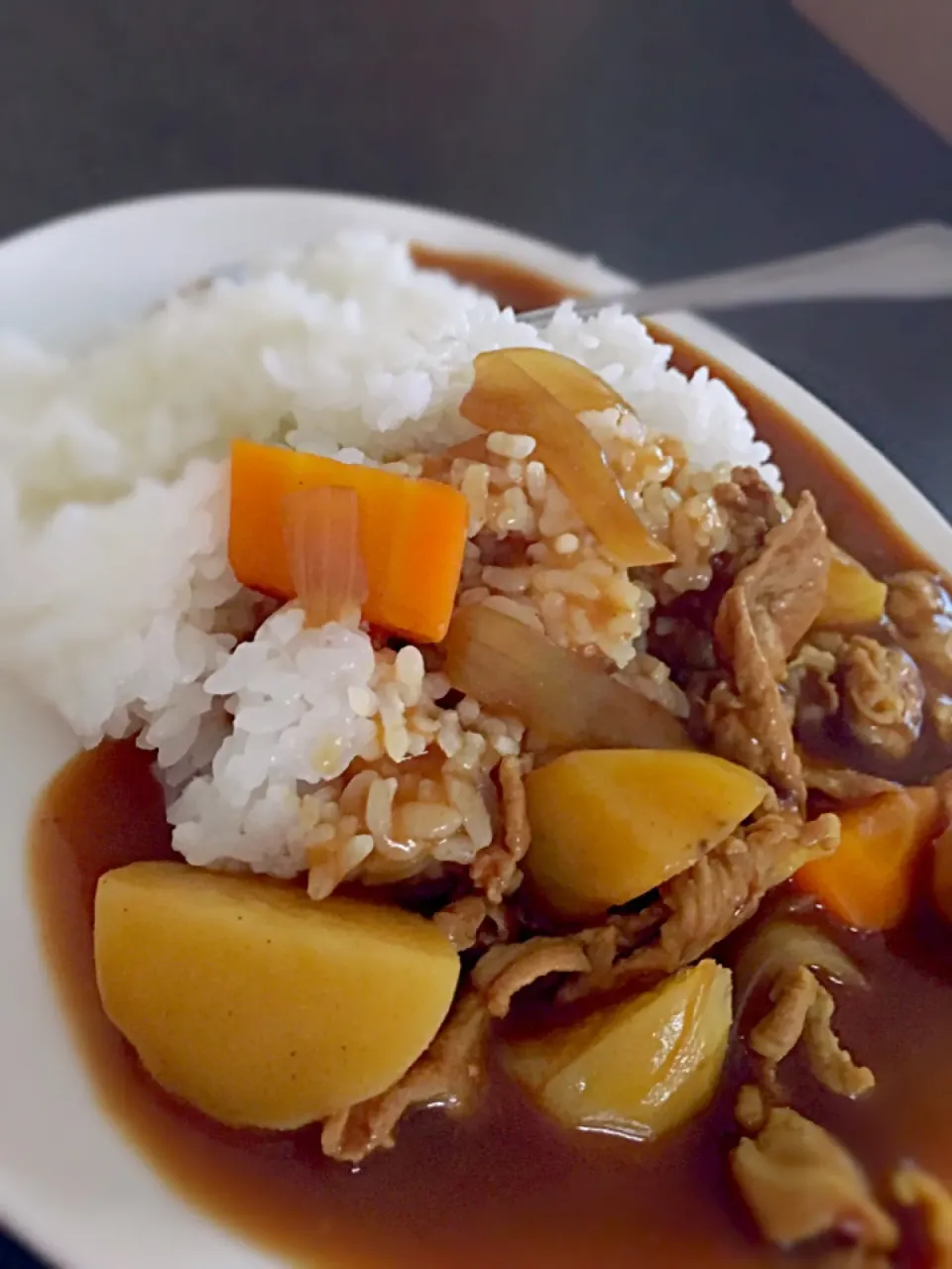 Snapdishの料理写真:山盛りバーモントカレー | レシピ | ハウス食品|rnちゃんさん