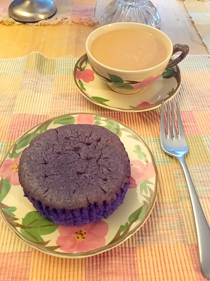 Purple Yam / Ube sponge cake|🌺IAnneさん