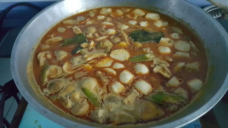 #TomYum  #mycook&creation xD yummy|Geraldine Naychiyemarn Kyūketsukiさん