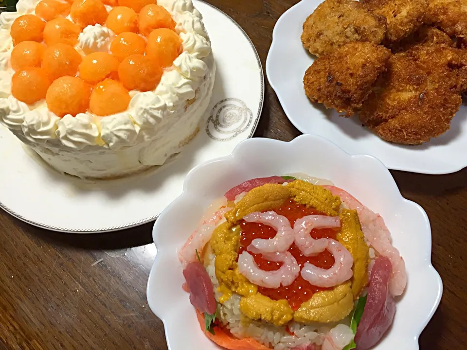 35歳旦那の誕生日ディナー|mieさん