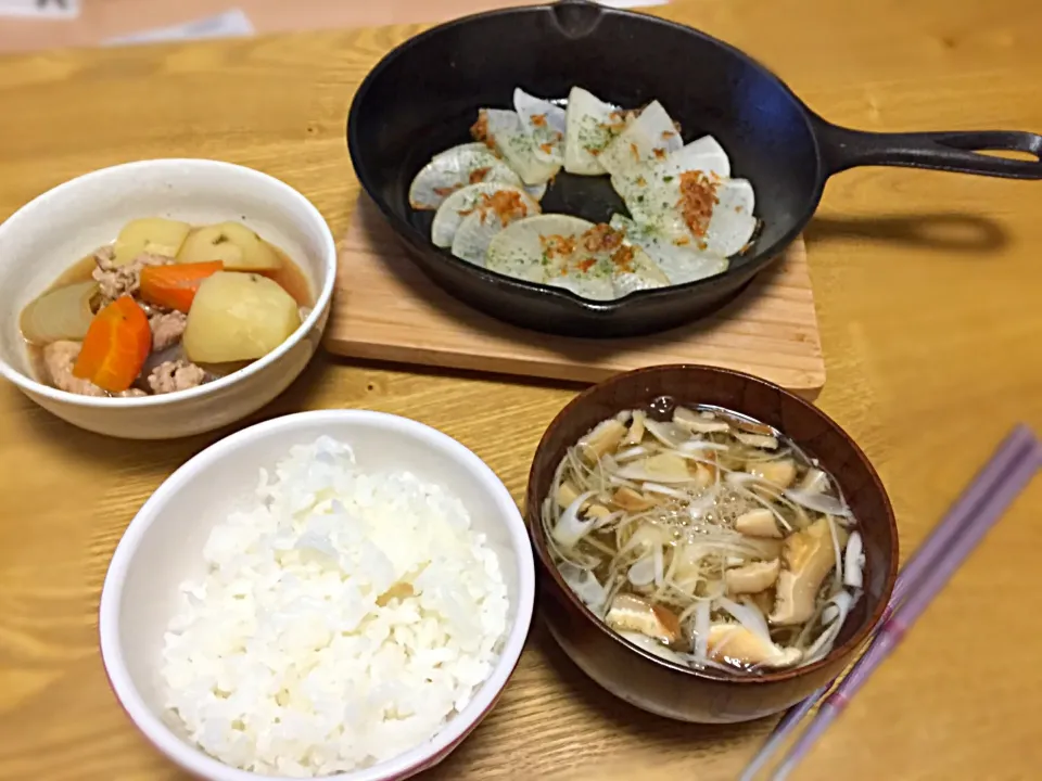 Snapdishの料理写真:野菜がたっぷり夜ご飯☆|あやさん