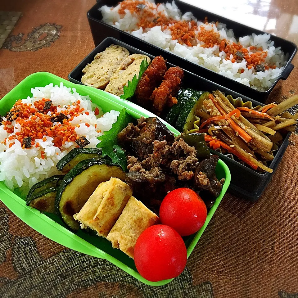 おはようございます！
月曜日。今日のお弁当〜(*'ω'*)|renharuruさん