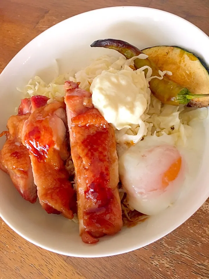 チキン照り焼き丼|矢部肇子さん