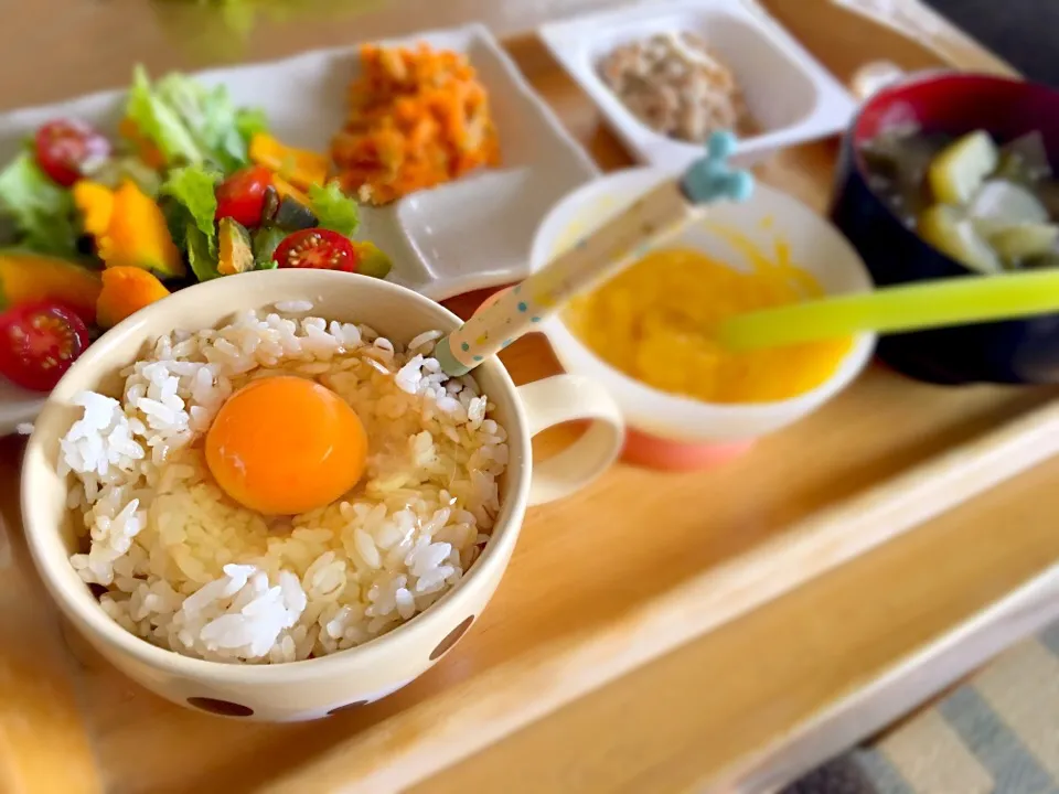 卵ご飯は、先に醤油とご飯を混ぜておくと美味しいらしい🍚|かわちさん