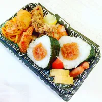 Snapdishの料理写真:息子👦🏻野活弁当🍱|kmikiyさん