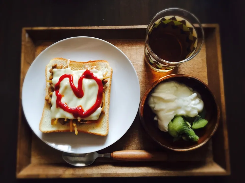 Snapdishの料理写真:9/6手抜きお一人ランチ🍽|gtuさん