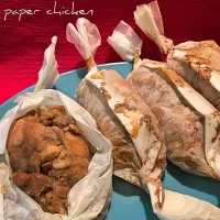 Snapdishの料理写真:ちびめがさんの料理 ペーパーチキン 【Paper Chicken】