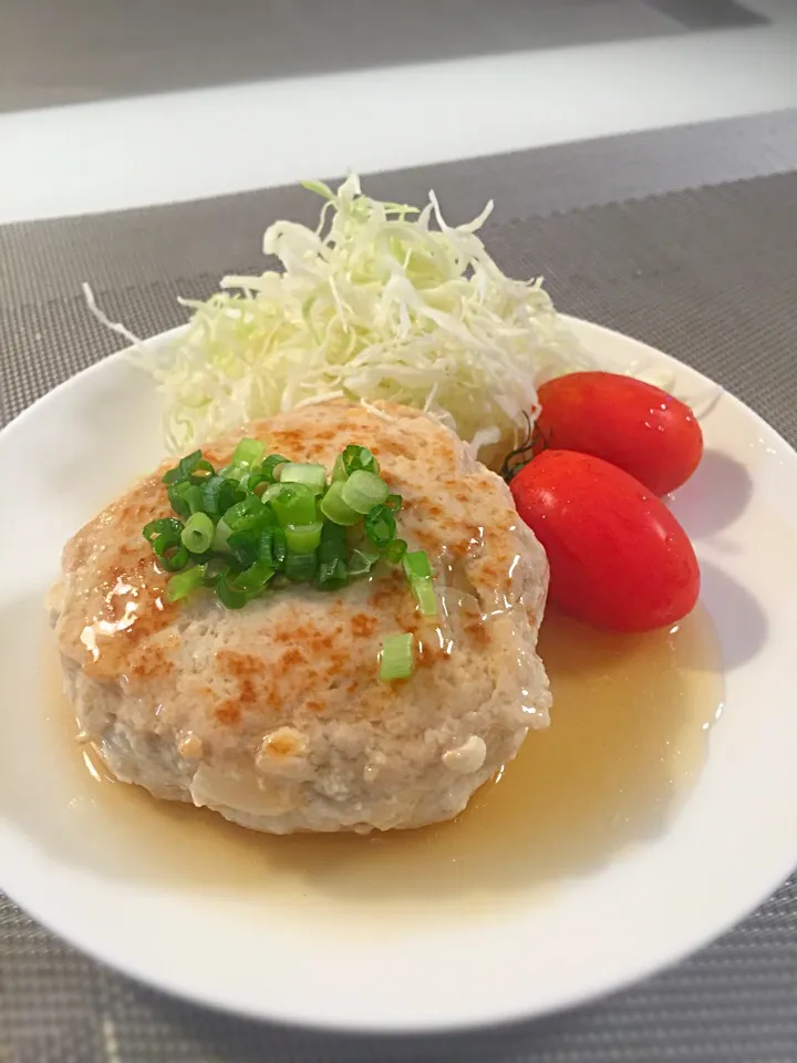 豆腐ハンバーグ 味ぽんあんかけ|rino8418さん