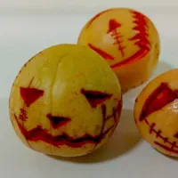 アボカドの種でハロウィン🎃🎶