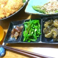 Snapdishの料理写真:おつまみ三種盛り