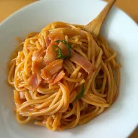 懐かしナポリタン🍝|kmikiyさん