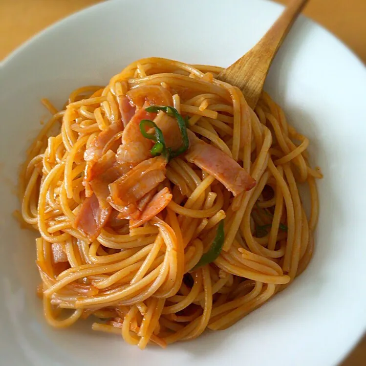 懐かしナポリタン🍝|kmikiyさん