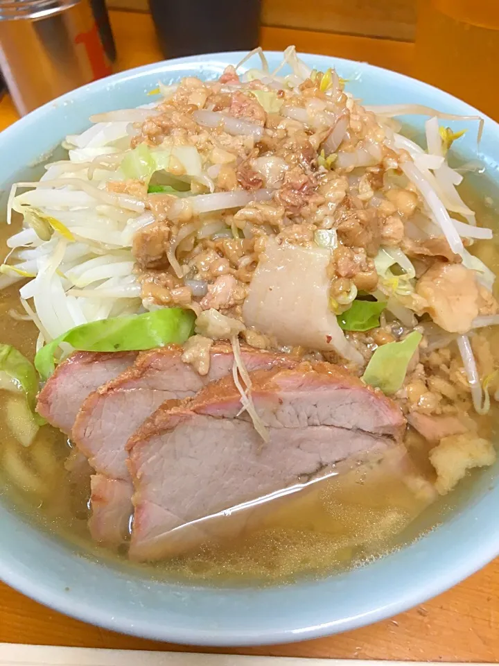 ラーメン二郎 新橋店|プラムてつ。さん