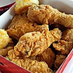 (´；Church's Fried Chicken；｀) #chicken
 #Lunchbox #Box lunch/Deli #Main dish #Meat/Poultry #Lunch ♥‿♥|Alisha GodsglamGirl Matthewsさん