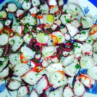 Octopus' salad|Nicola Anastasiさん