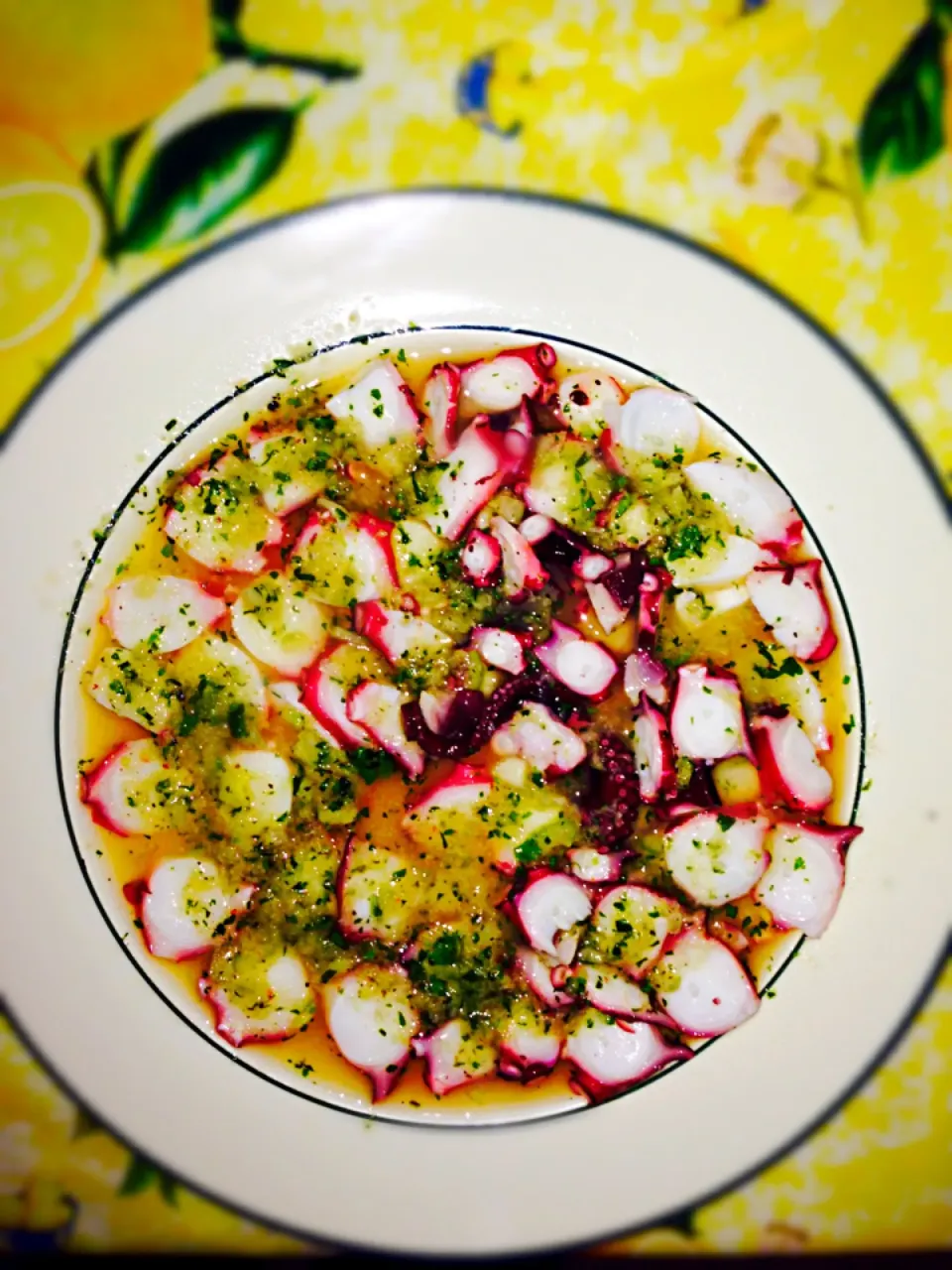 Octopus' salad|Nicola Anastasiさん