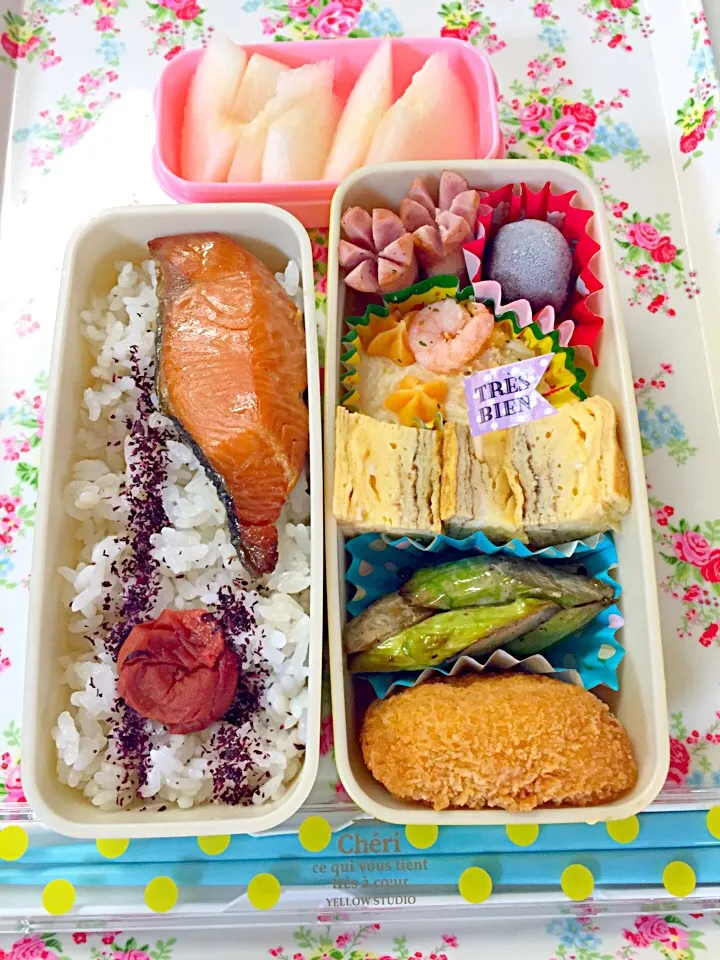 中学娘の校外学習お弁当✨|naoちんさん