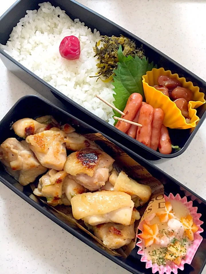 塩ダレチキンのお弁当。|マイさん