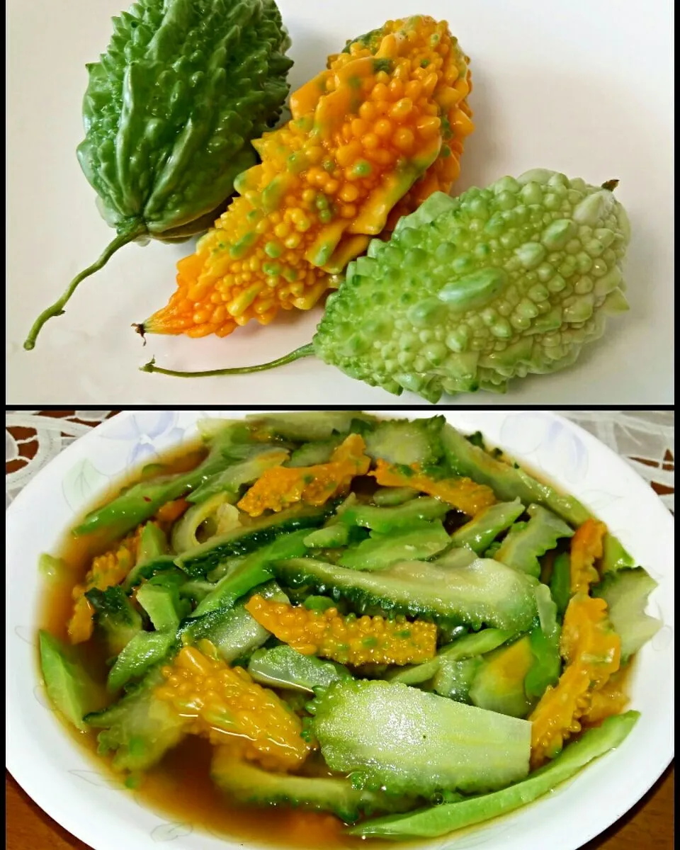 Chilled Bitter Gourd in Fermented Bean Paste Broth|steven z.y.さん