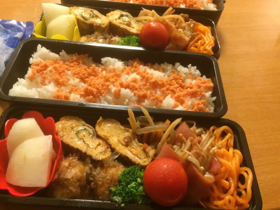 9/8 本日の兄弟弁当^_^|chunさん