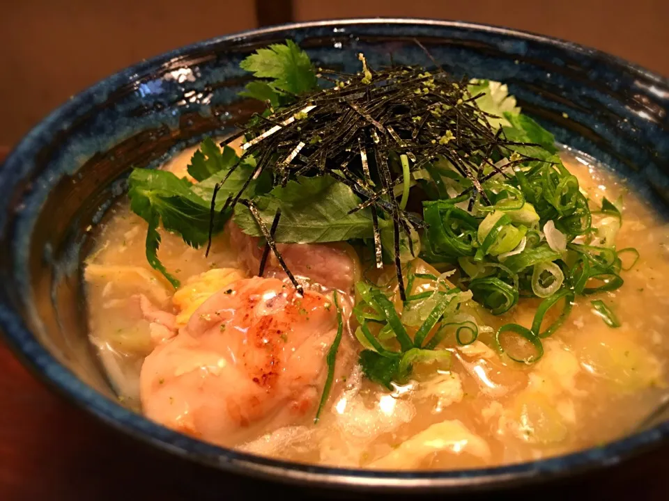 鶏親子あんかけそうめん5|半田手延べそうめんの店 阿波や壱兆さん