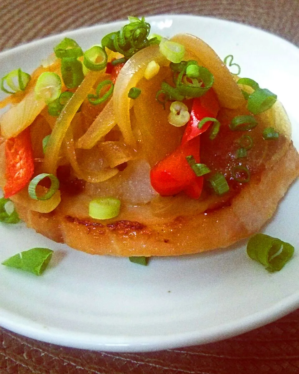 カジキマグロステーキ
 #薬膳料理|ハムキチさん