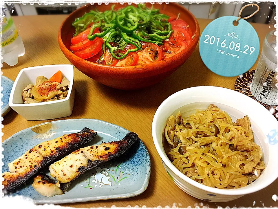 8/29の夕ご飯🍴|みきぴょん♪さん