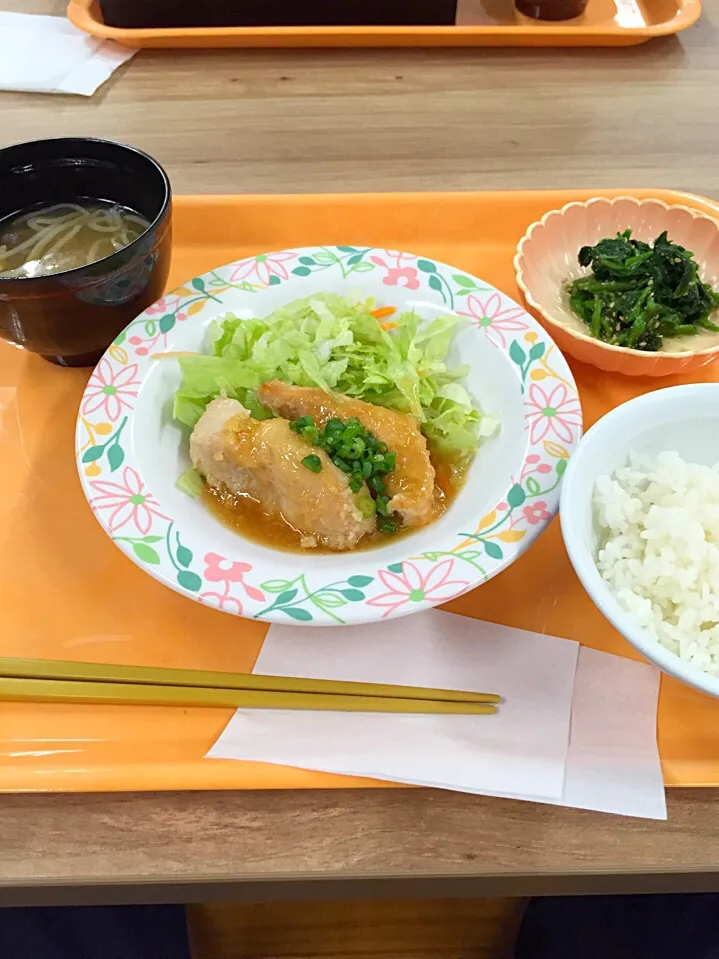 鶏胸肉のネギおろしソース(^o^)|すかラインさん