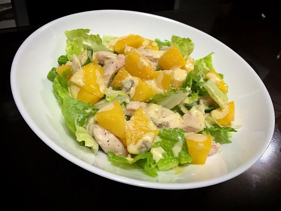 Chicken ceasar salad🍴|unicoandunicaさん