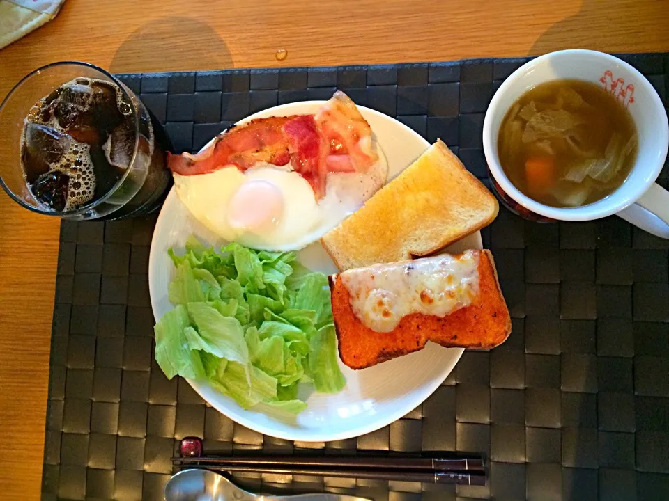 Snapdishの料理写真:9月9日の朝食✴︎洋風ワンプレート|mikomikoさん