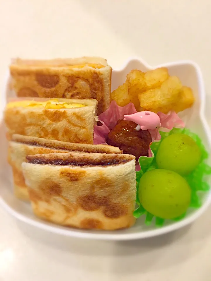 ホットサンドのお弁当💕|Michiko Okamotoさん