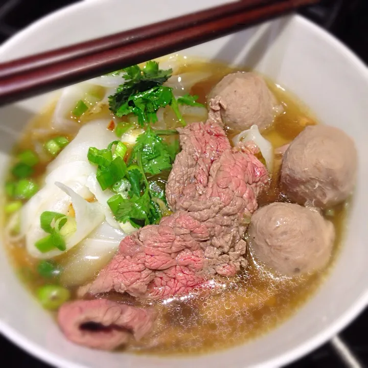 Ho Fan Beef Noodle Soup|Allissa Zhaoさん