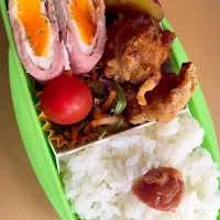 お弁当 とんくんの唐揚げと
サツマイモの甘煮|非公開設定してるのに、たまに一般公開になっちゃってるさん