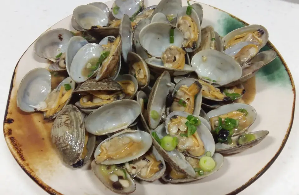 clams in black bean sauce|steven z.y.さん