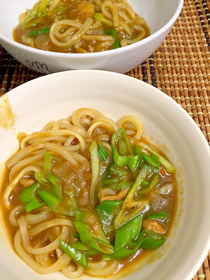 創味のつゆでカレーうどん|ponnaoさん