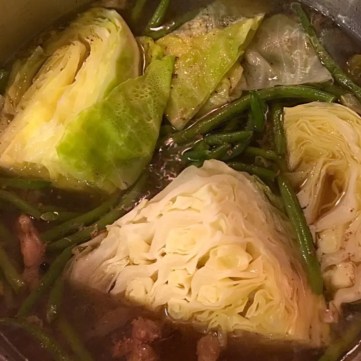 Snapdishの料理写真:Beef soup ( nilagang baka)|Marnelli Dela Cruz Hollandさん