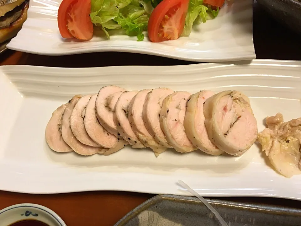 Snapdishの料理写真:我が家の定番となりつつある…
鶏ハム🎶|みゆさん