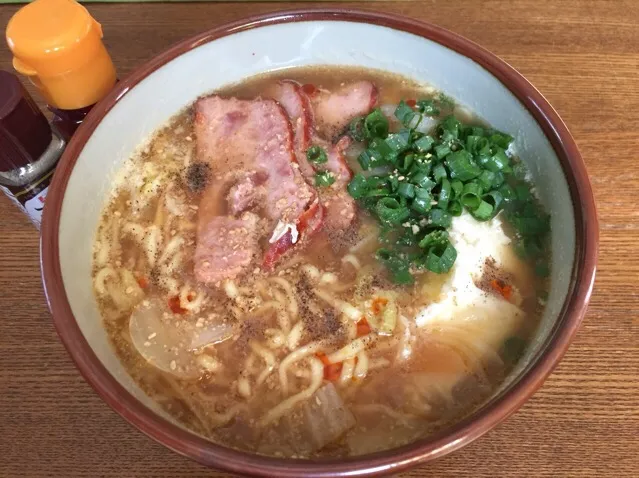 マルちゃん正麺🍜、味噌味❗️(ˊo̶̶̷ᴗo̶̶̷`)੭✧✨|サソリさん