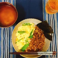 Snapdishの料理写真:そぼろ丼|UEMさん