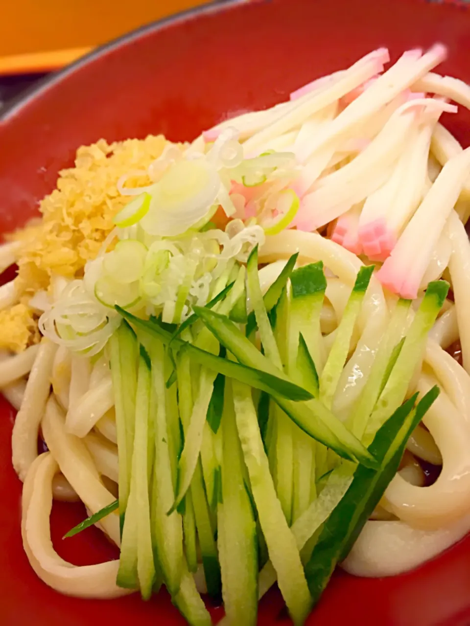 Snapdishの料理写真:冷やしたぬきうどんを作ってみたよ〜！|Tomyさん