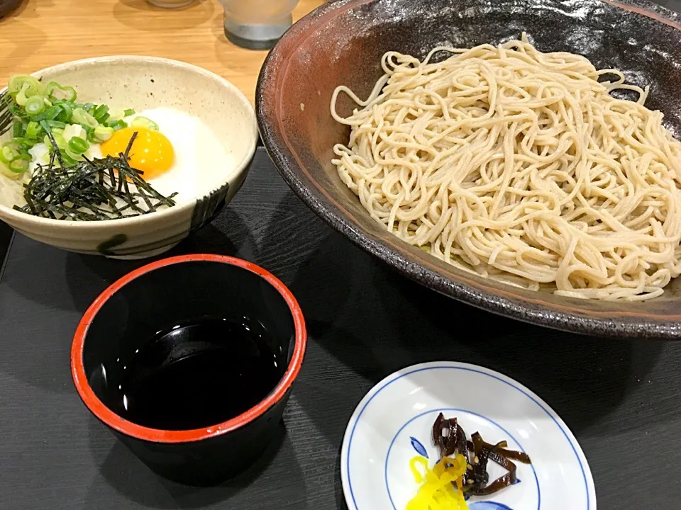 山かけ丼とざる蕎麦|コージ💫さん