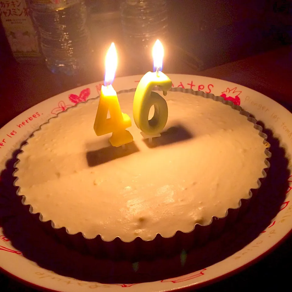 クリームチーズを使わないレアチーズケーキ|黒蜜きなこさん