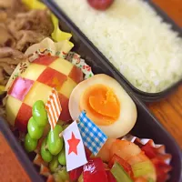 Snapdishの料理写真:男子高校生弁当|oliveoilさん